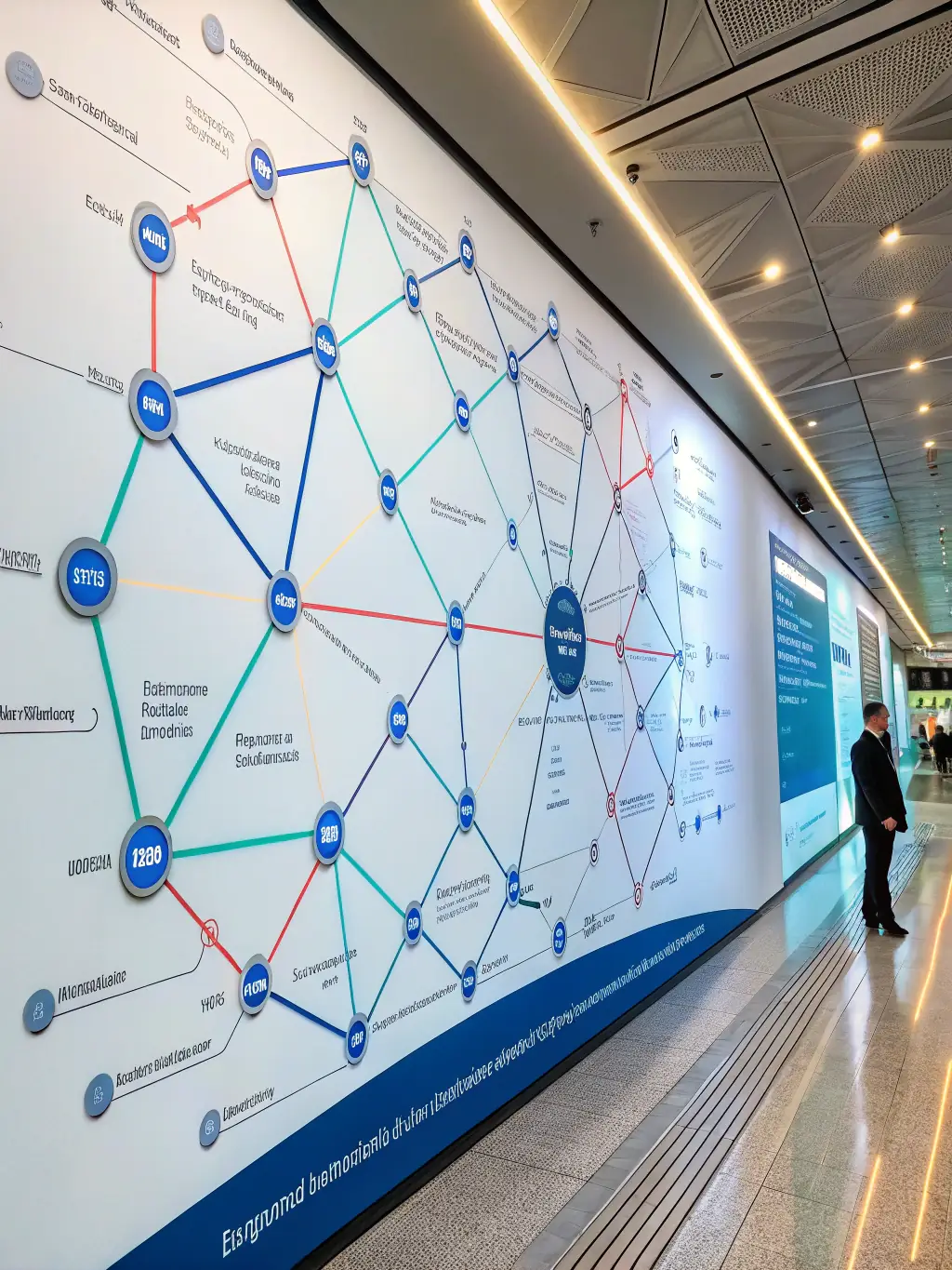 An image depicting AI algorithms optimizing a Google Business Profile, highlighting the efficiency and precision of Budget Marketing Pros' AI-powered solutions.
