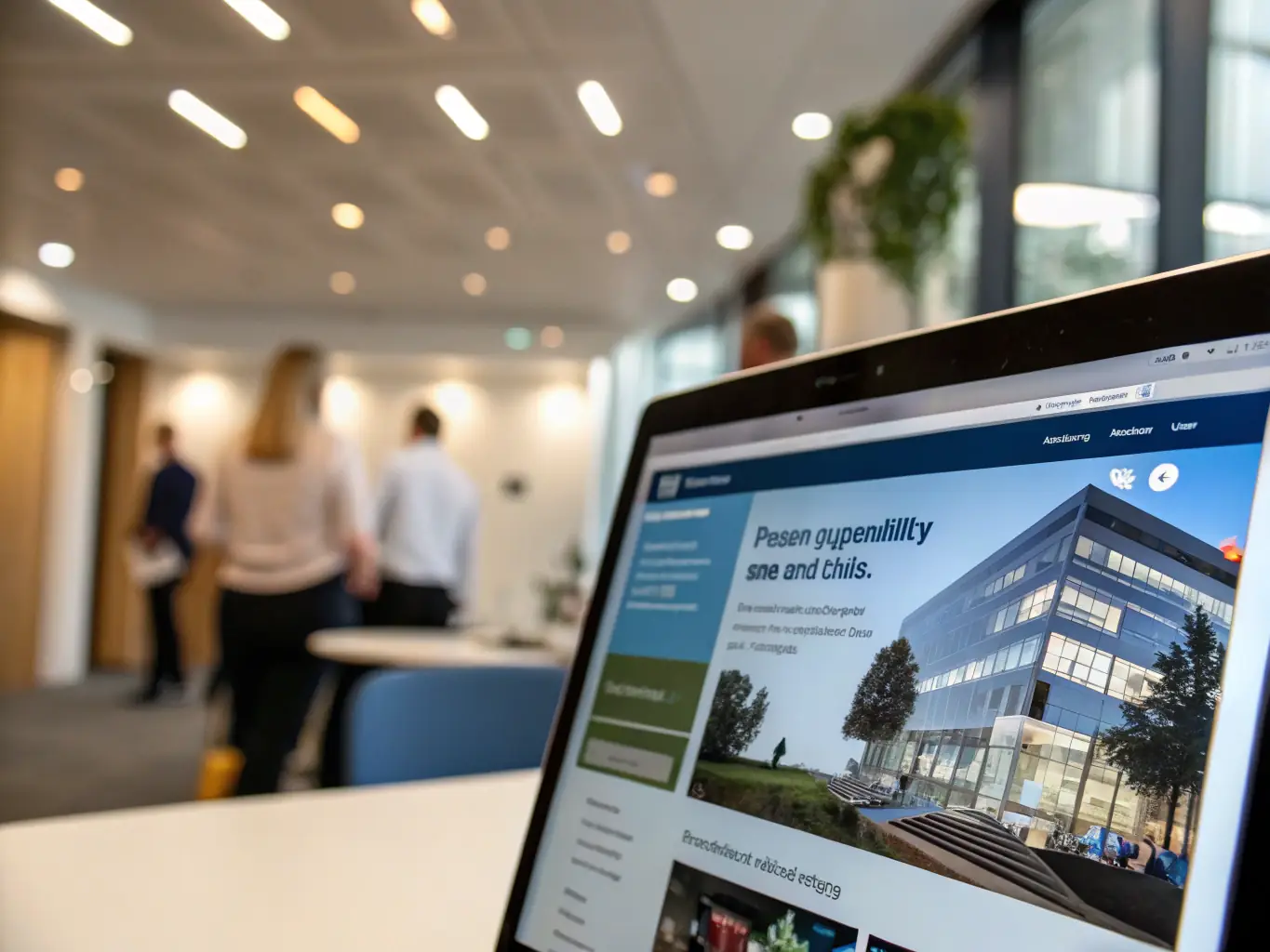 A professionally designed website interface showcasing a clean and modern layout, optimized for user experience, with a focus on clear navigation and compelling visuals, representing the 'Done-For-You' service.